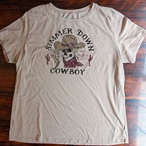 Torrid Size 1 Simmer Down Classic Fit Heritage Jersey Crew Tee